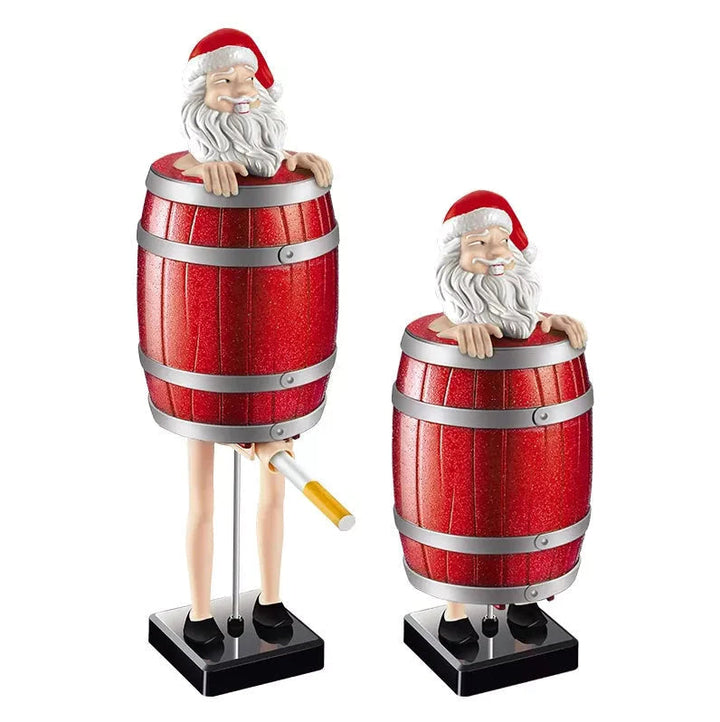 Santa Barrel Cigarette Box